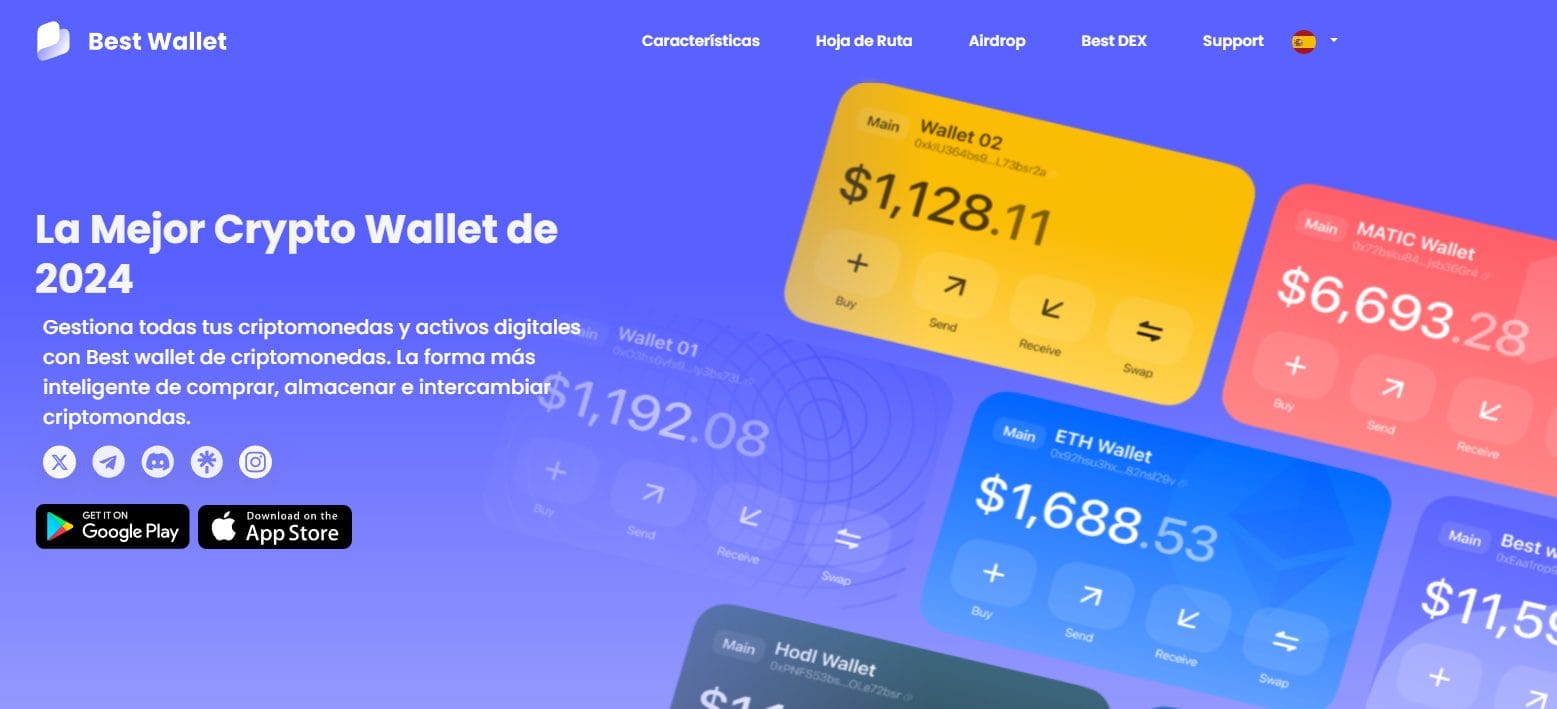 Best Wallet - Mejor exchange sin KYC