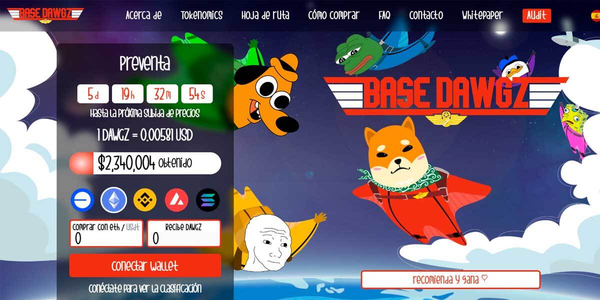 Precio de las criptomonedas