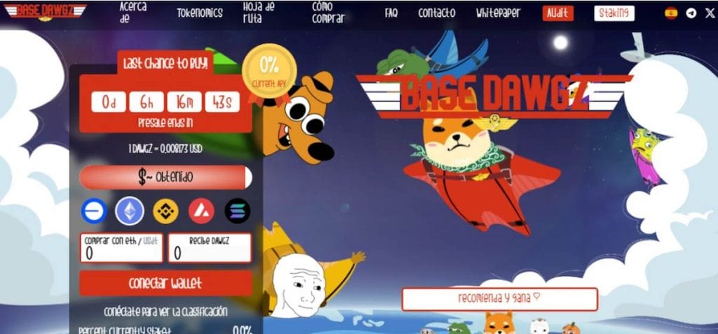 meme tokens base dawgz