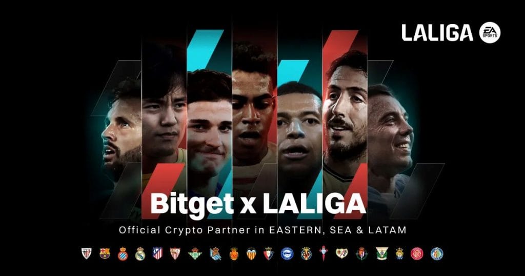 Bitget será el socio oficial de La Liga en Asia y Latinoamérica