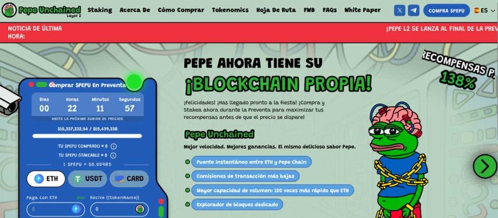 Pepe Unchained bate r&eacute;cords en su preventa