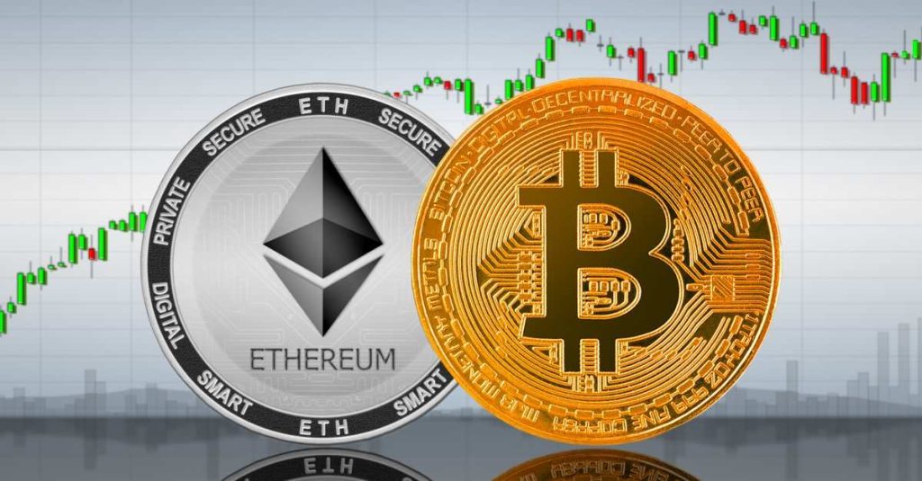 El par BTC/ETH perdió un valor del 53% tras la actualización Merge de ETH