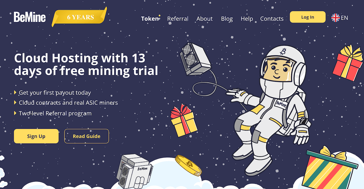 Como minerar bitcoin com a plataforma de mineração BTC BeMine