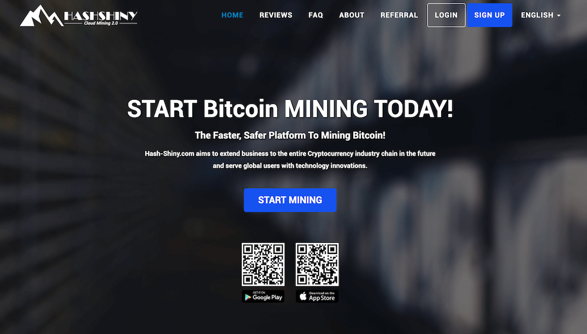 hashshiny mineração de bitcoin simples 