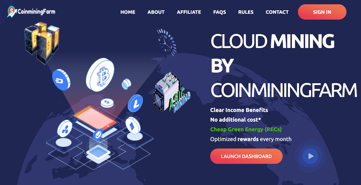 cloudminingfarm plataforma de mineração de bitcoin com tecnologia cloud