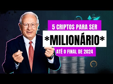 ► 5 CRIPTOMOEDAS para ficar MILIONÁRIO em 2024!