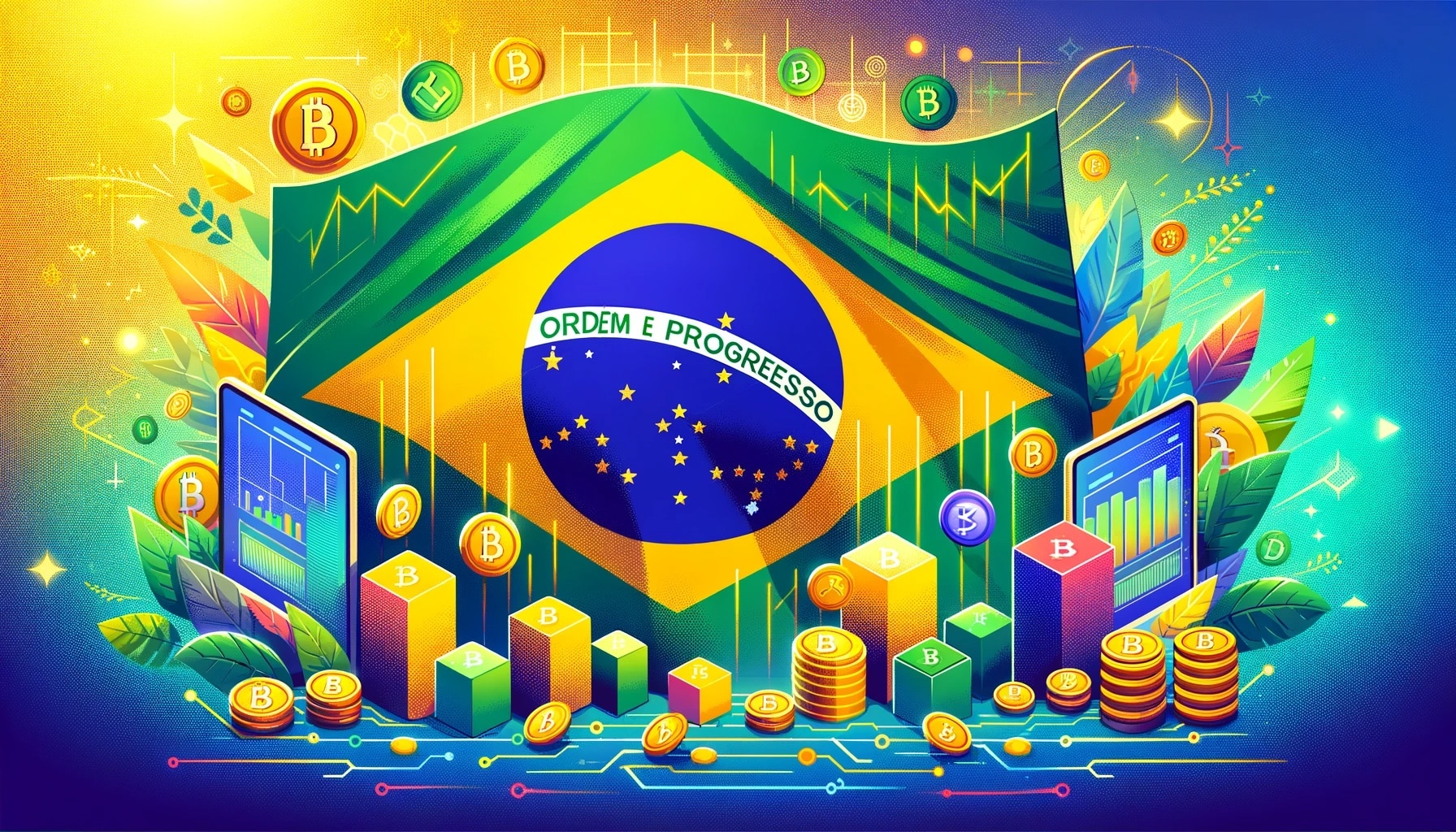 Brasil &eacute; o pa&iacute;s que mais investiu em ativos digitais na &uacute;ltima semana de janeiro