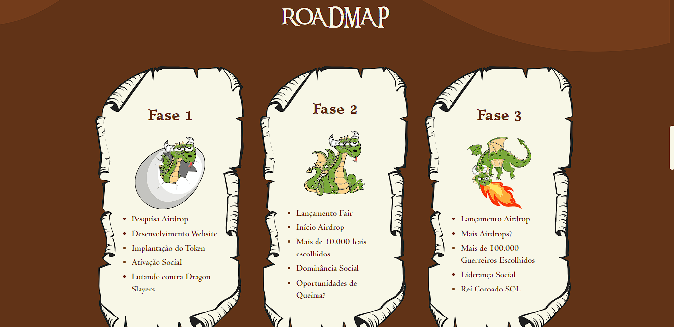Roadmap no site oficial smog