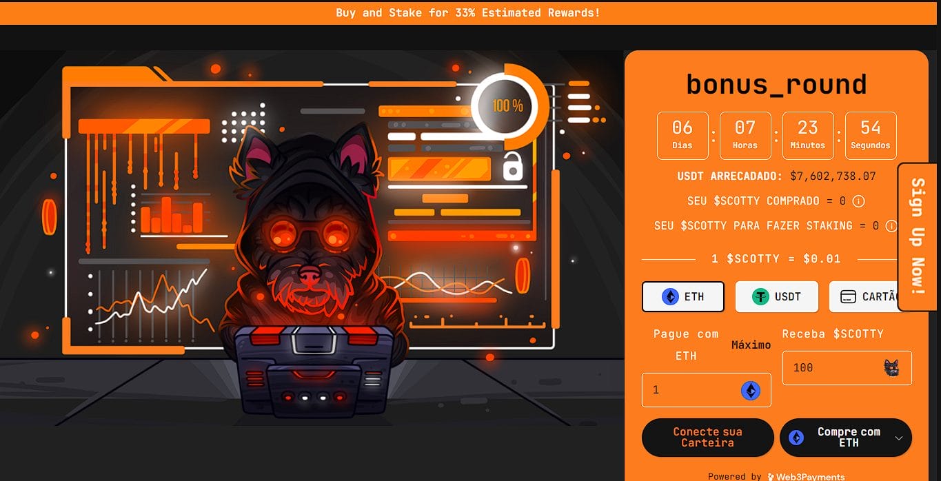 Página oficial do projeto