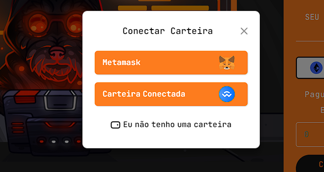 Conectar carteira ao projeto Scotty The Ai