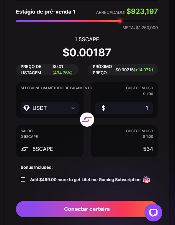 Aba para comprar 5thScape