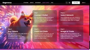 Passo a passo para comprar Dogeverse