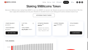 Fazer staking $99BTC