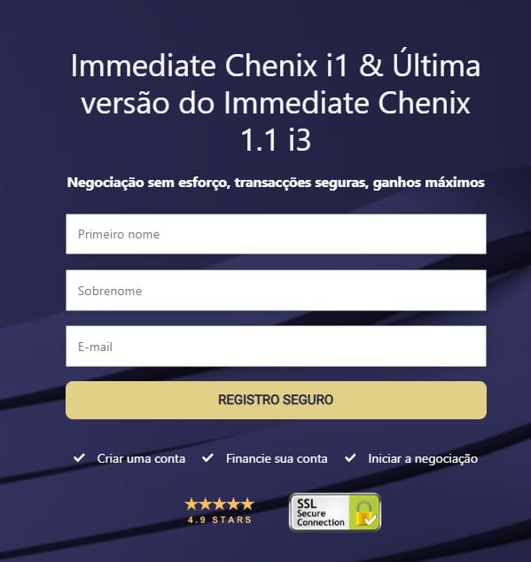 Immediate Chenix Avaliação: Melhor Plataforma de Trading de Cripto?