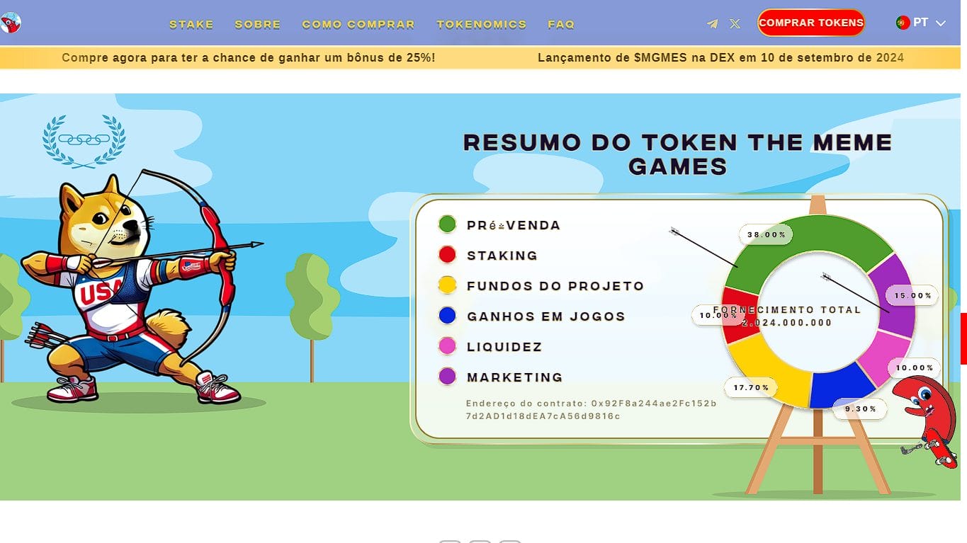 Tokenomia do projeto