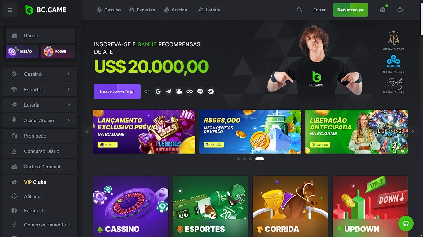 Review da BC.Game Brasil: Jogos, ofertas e serviços