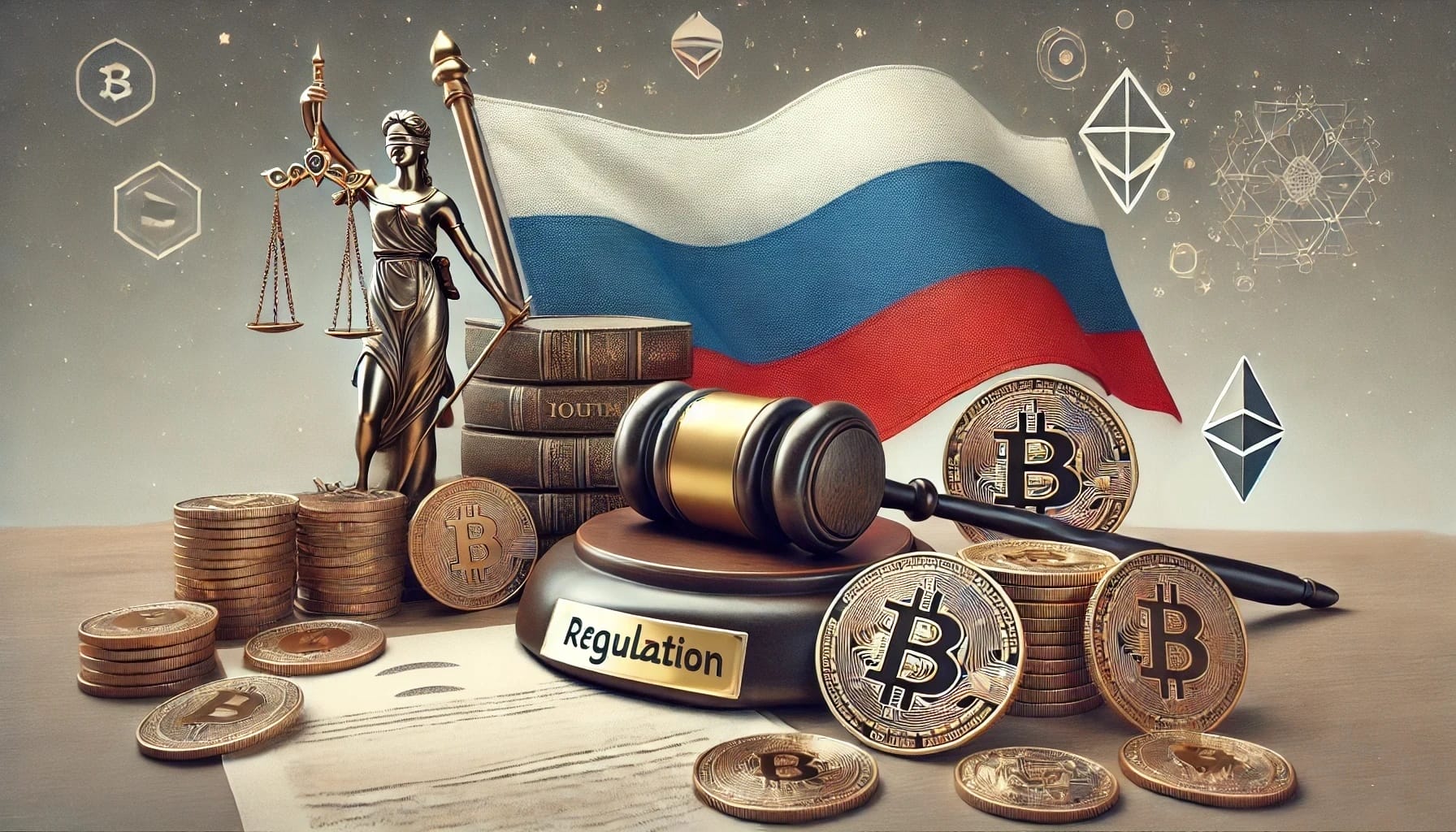 Rússia sofre sanções e se apressa para regularizar criptomoedas no país