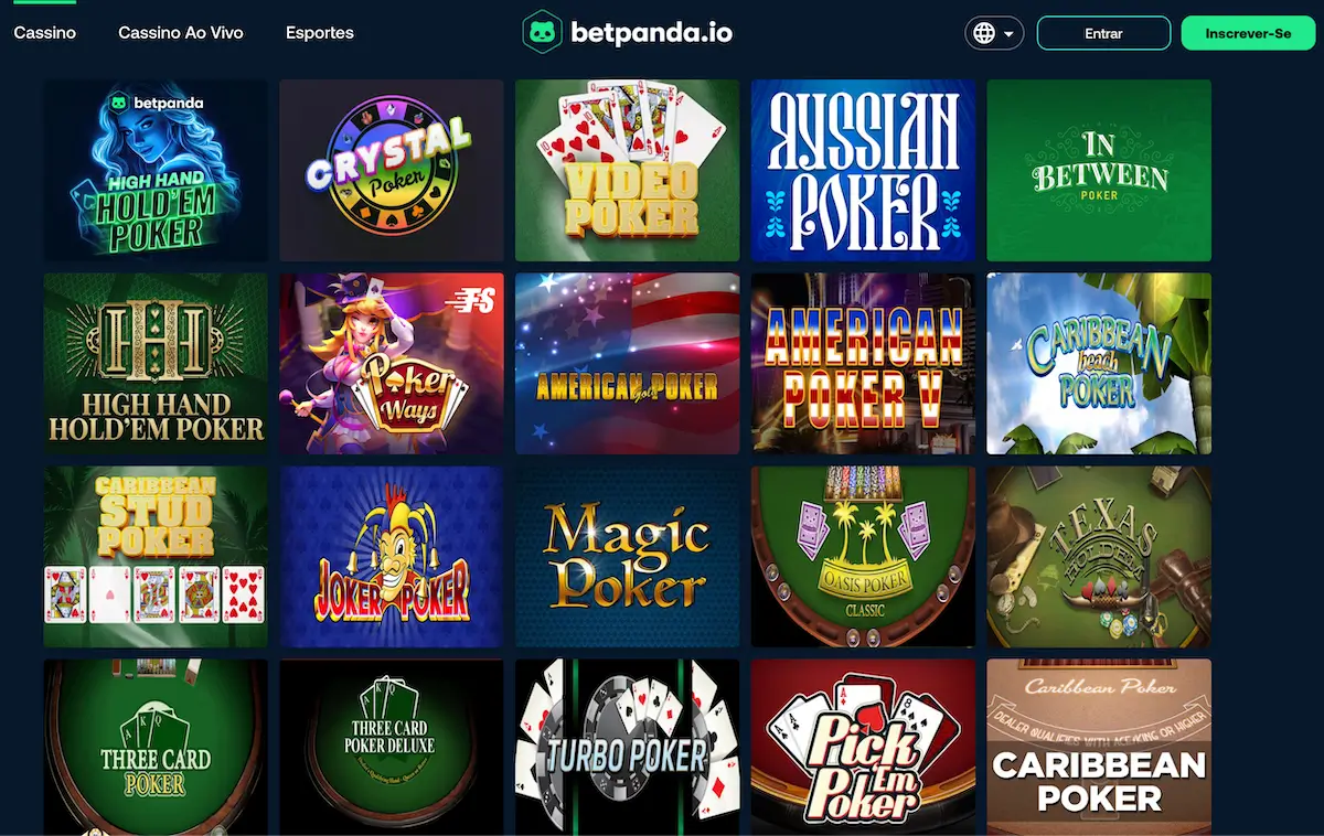 Bitcoin Poker no Betpanda.io - Uma excelente opção para jogar hoje mesmo