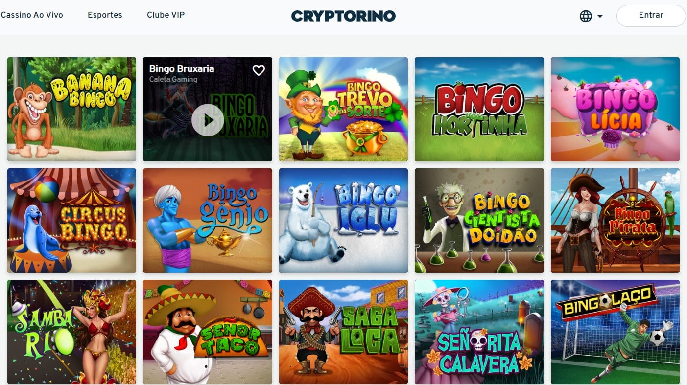 Bingo casino - Cryptorino