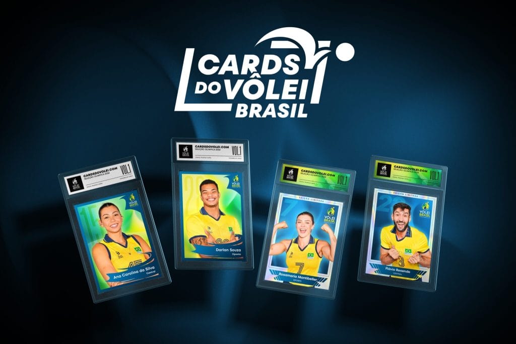 Cards digitais da CBV