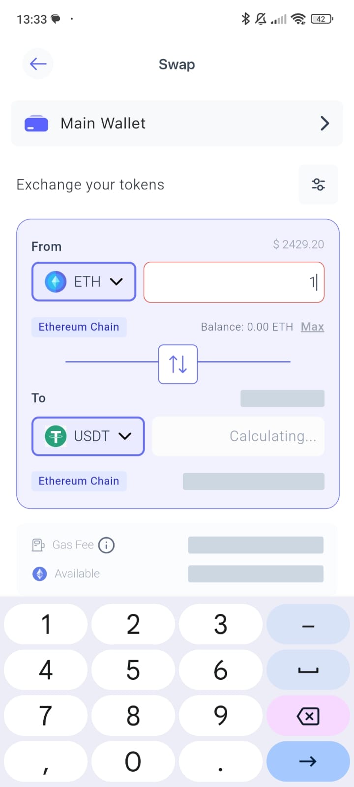 Negociação na Best Wallet