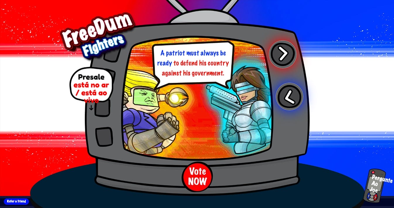 previsao de preco FreeDum Fighters: 2025 a 2030