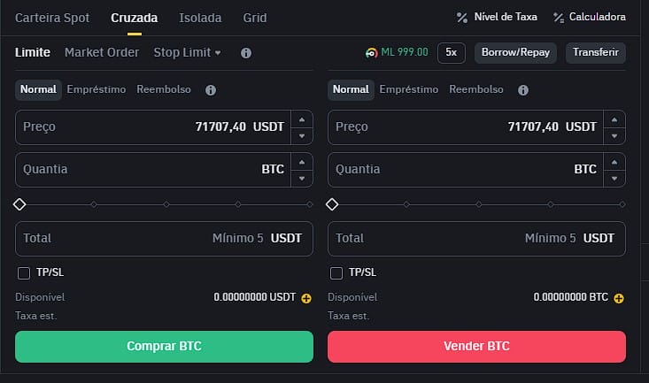 Imagem de venda de criptomoedas
