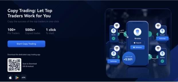 Margex krypto hemsida