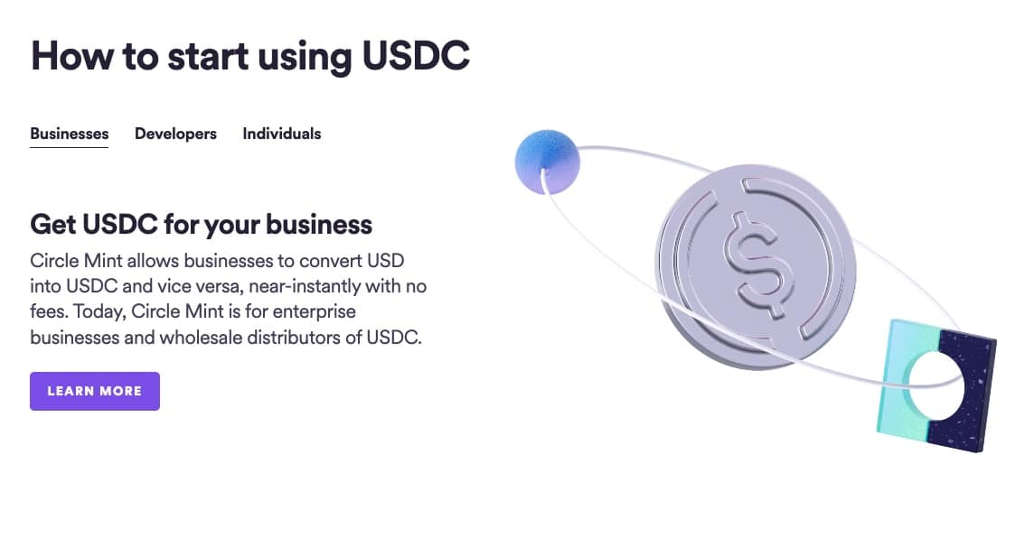Hvordan starte å bruke usdc nettside