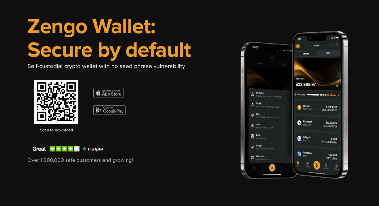Zengo Wallet. Beste Cardano Wallet for nybegynnere