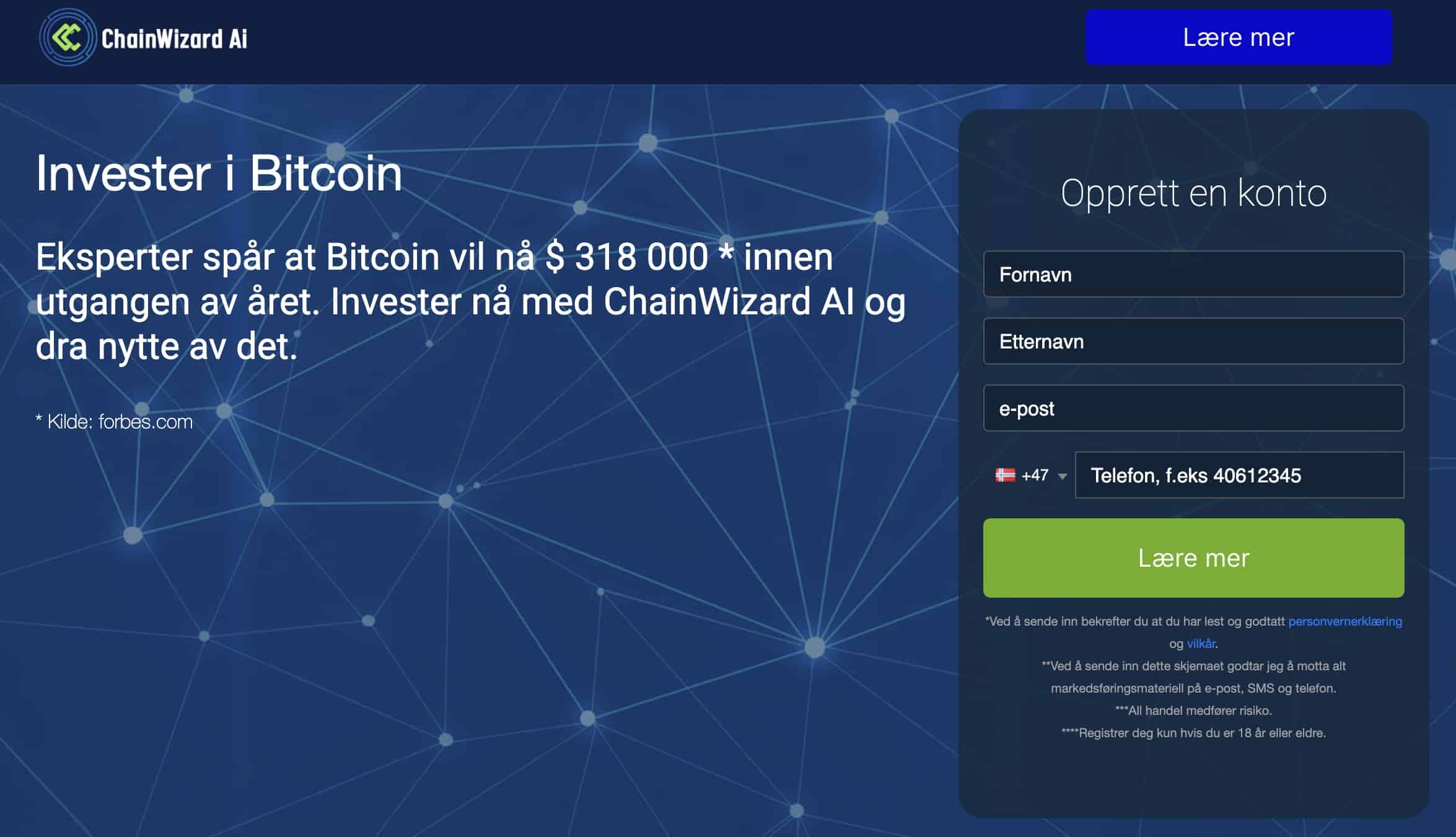 chainwizard ai plattform