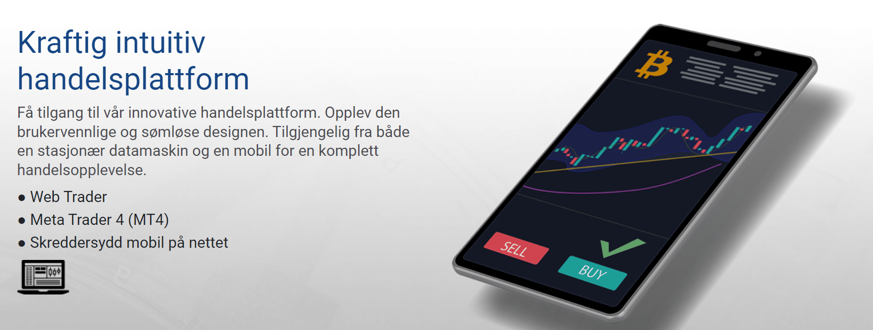 Immediate Coraldex funksjoner og plattformer som tilbys