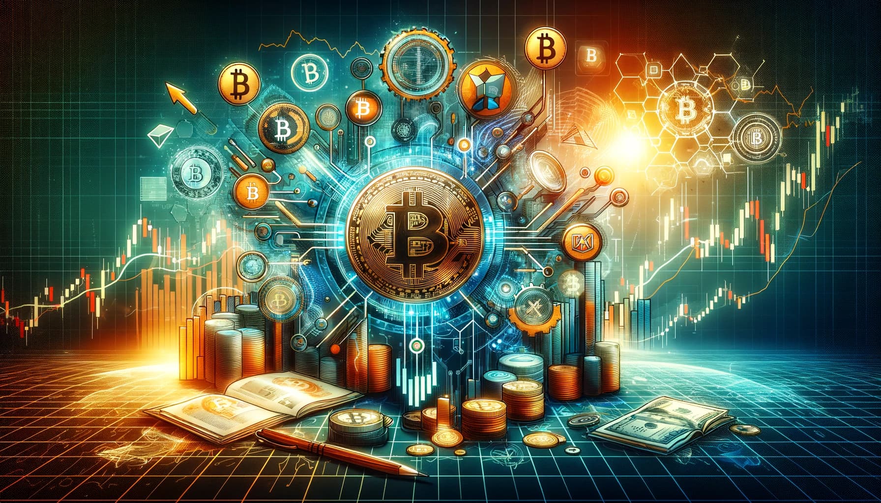 Bitcoin as a core for financial assets