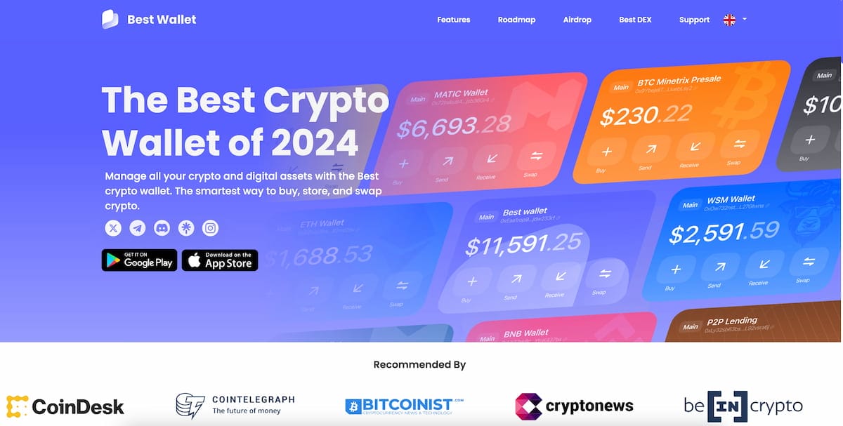 Best Wallet beste kryptolommebok i Norge