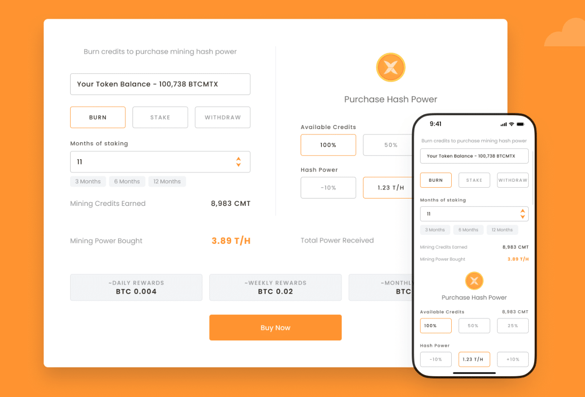 stake-to-mine bitcoin minetrix