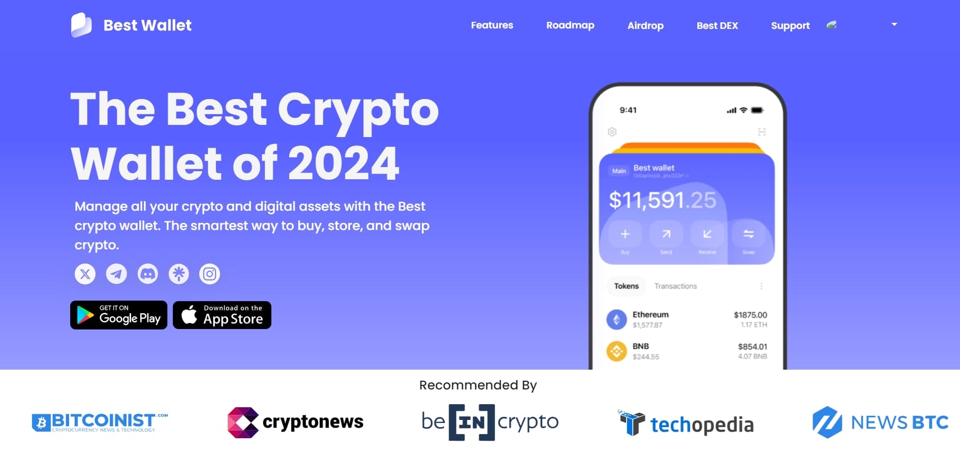 Best Wallet kryptolompakko