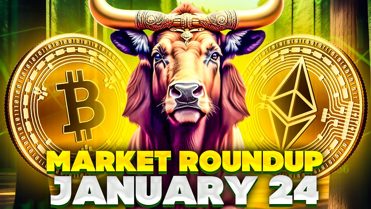 Bitcoin hintaennuste 24.1.2024