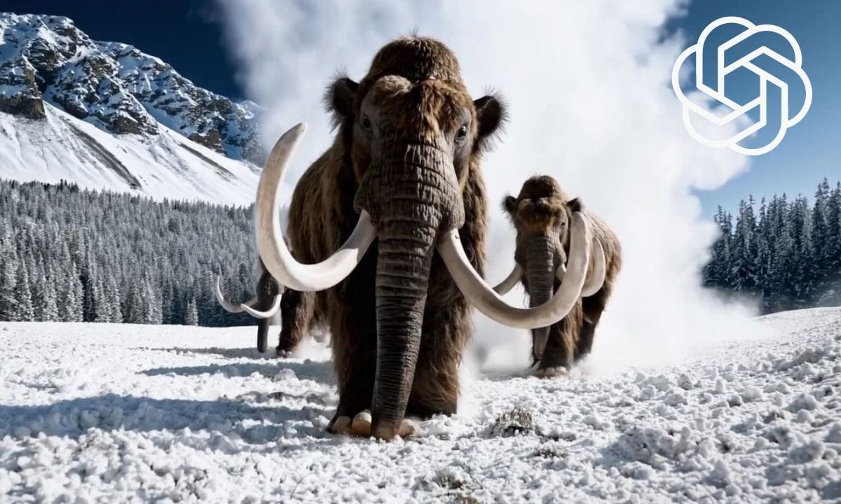 open ai sora videogeneraattorin luoma animaatio