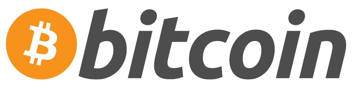 bitcoin logo ja teksti