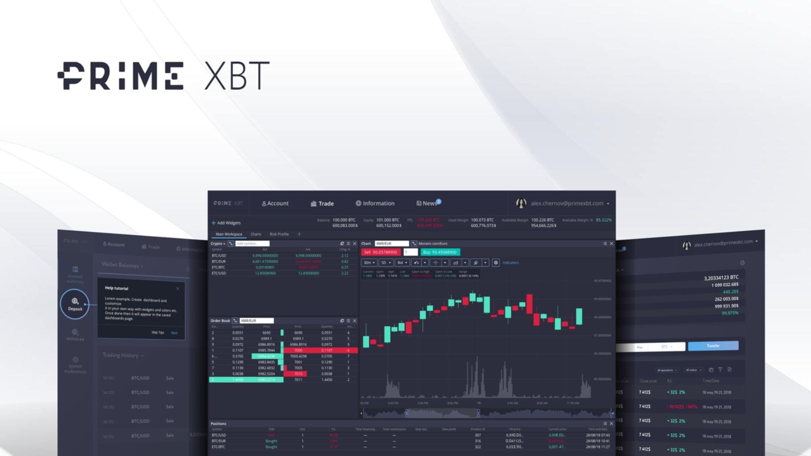 primeXBT on tunnettu kryptopörssi internetissä