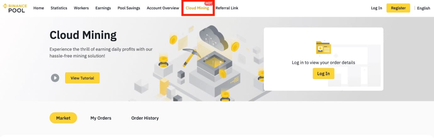 binance cloud mining