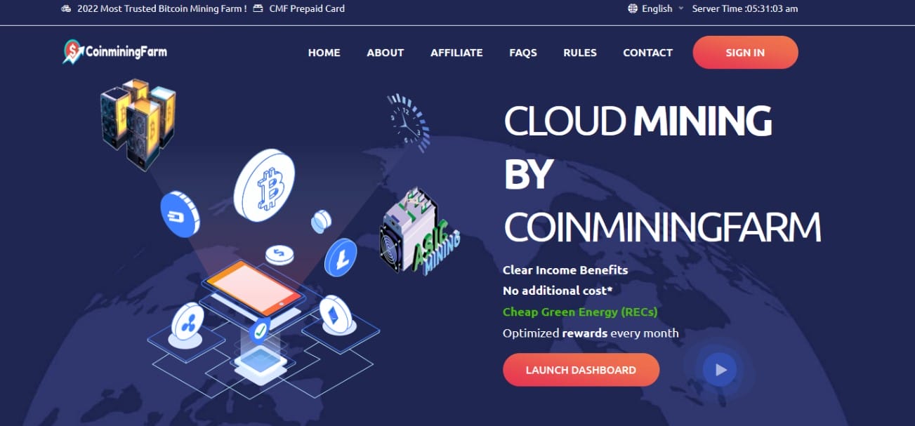 coinminingfarm pilvilouhinta