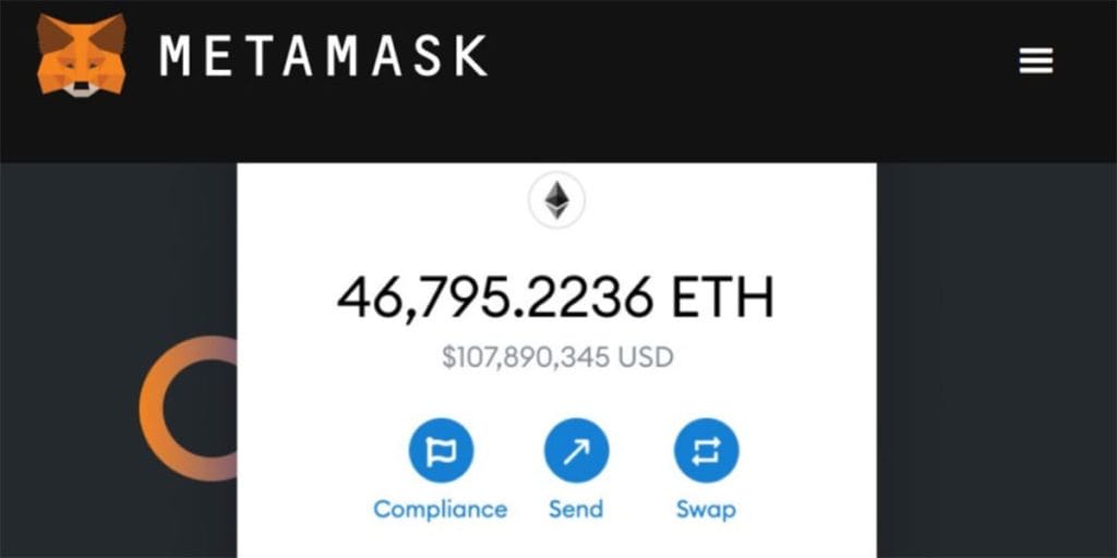 metamask on eth pohjainen kuumalompakko