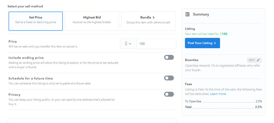 오픈씨 nft 민팅