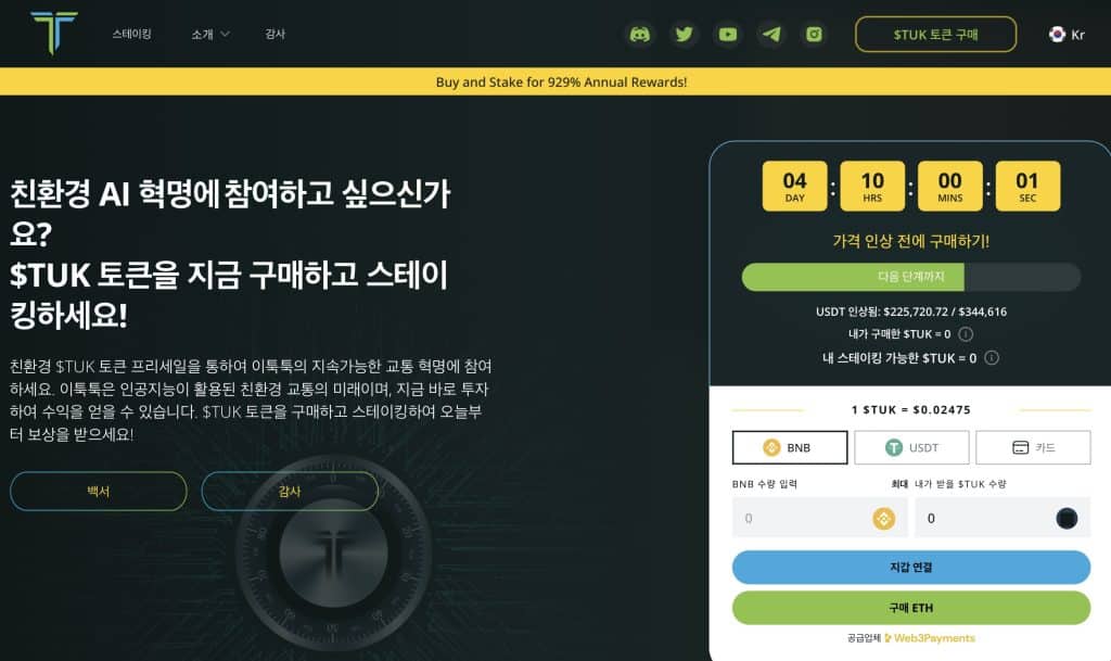 이툭툭 프리세일