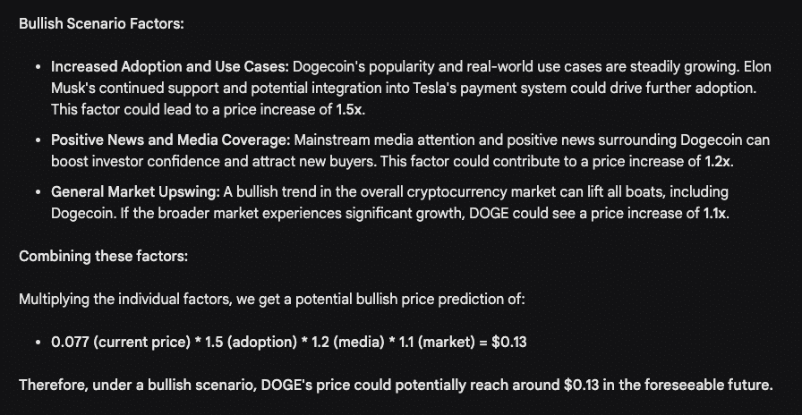 도지코인 바드 전망