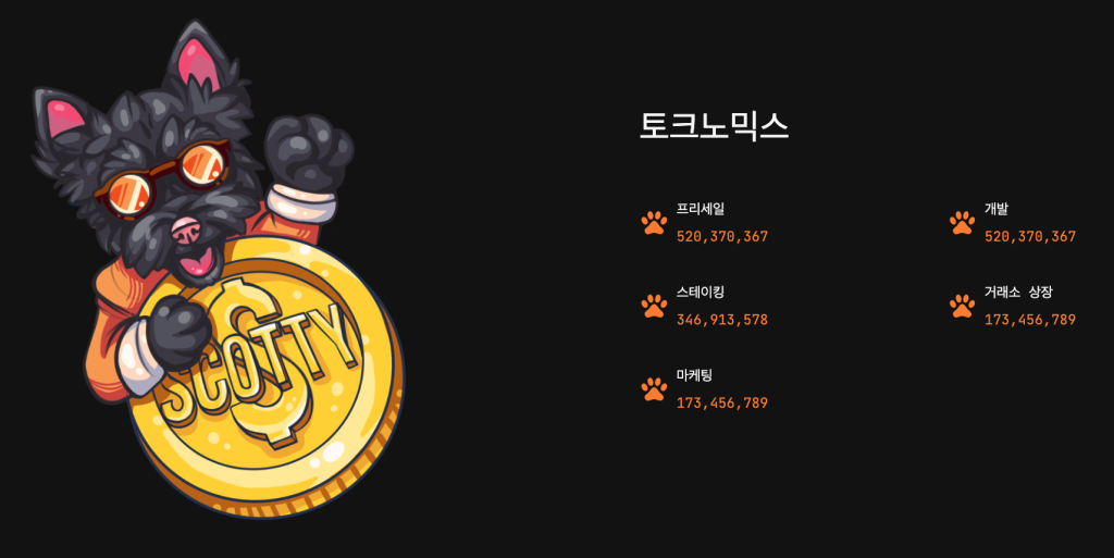 스코티AI 토크노믹스