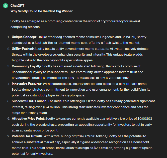 챗지피티 스코티AI