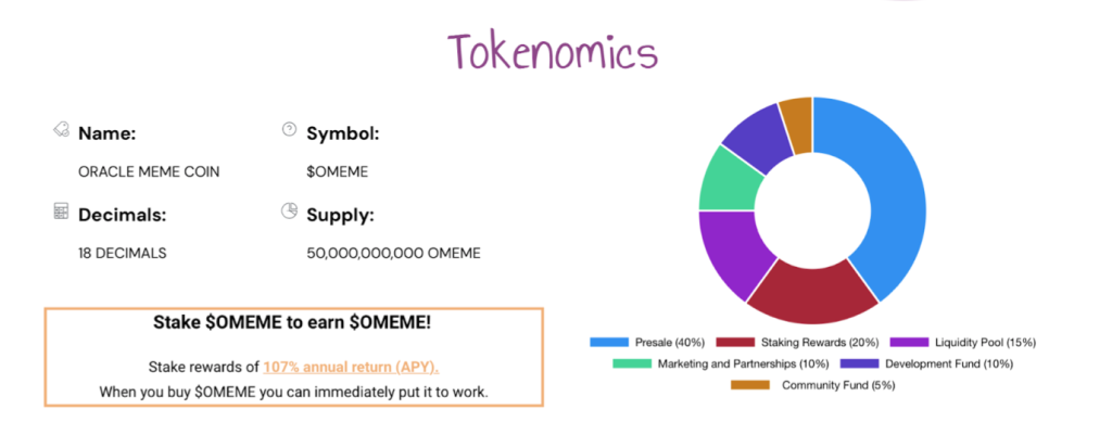 오라클밈 토크노믹스