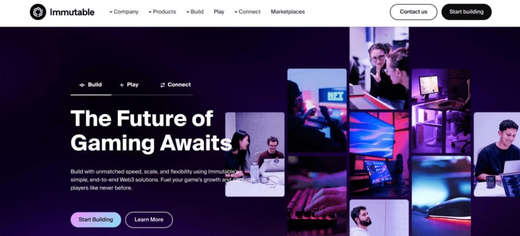 레이어2 코인 종류 이뮤터블X 홈페이지